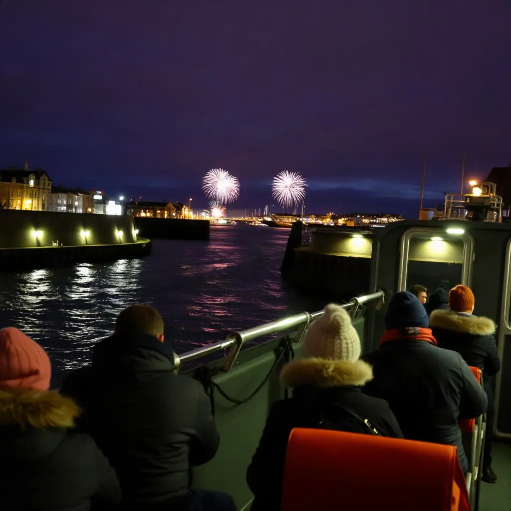 New Year's Eve mini cruise from Dún Laoghaire: What the harbour trips, routes and costs reveal