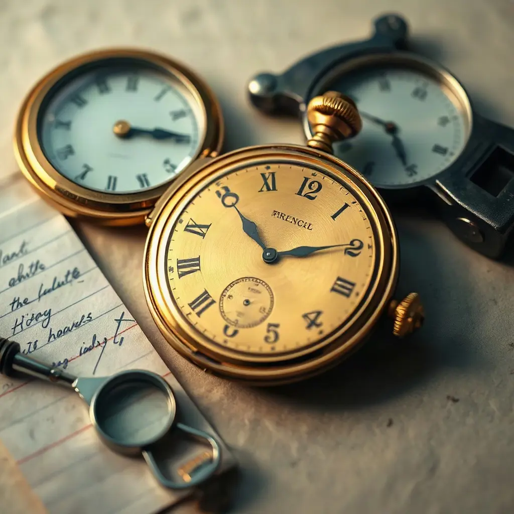 Old gold pocket watch cases: weight and current gold value explained