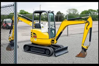 Seized Excavators on Sale at Police Auction: A Buyer's Analytical Guide