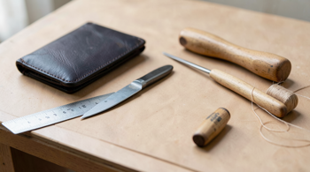 Step-by-step guide for leatherworking at home: An Analysis of Foundational Crafting Practices