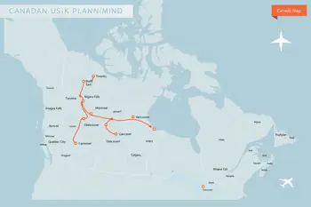 itinerary travel to Canada: A Practical Route-Planning Report for First-Time Visitors