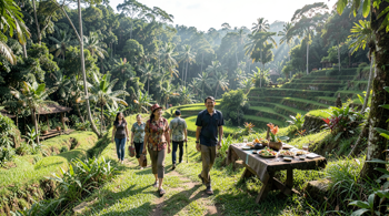 Paquete de 5 noches en resort en Bali con caminata guiada y comidas incluidas: análisis para comparar itinerarios