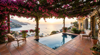 Una villa con vista sul mare a Positano per un soggiorno di 7 notti: analisi delle opzioni di soggiorno