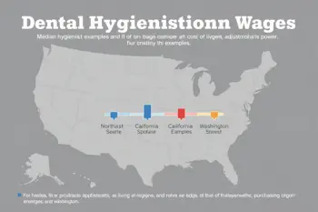 How much do dental hygienists earn in each U.S. region? [Report: Regional pay differences using BLS-linked wage data]