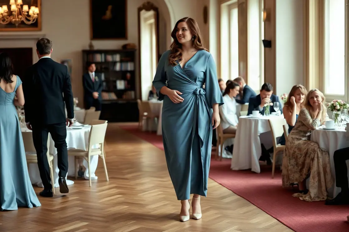 Tenues de cérémonie grande taille tendances cette saison : analyse des coupes, matières et budgets en 2026