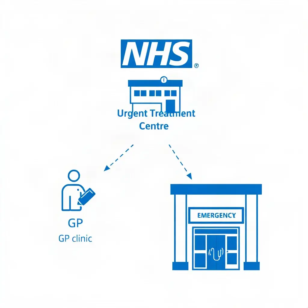 NHS urgent care access: Identifying local services and when to use them: A Guide to Navigating UK Healthcare Pathways