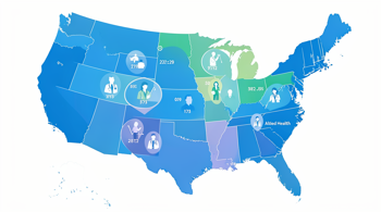 Healthcare professional salaries: regional salary comparisons