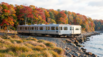Train journeys across the New England coast: A comprehensive analysis of regional rail corridors