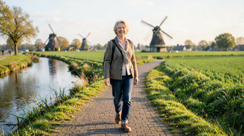 Senioren alleen op reis door Nederland: een praktische gids voor zelfstandige ontdekkers