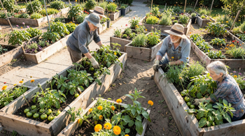 Community gardening programs for seniors near me
