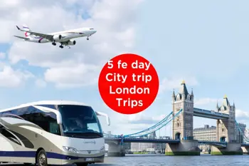 5-dagars semesterpaket till London med flyg och flygplatstransfer inkluderade: journalistisk genomgång av upplägg, kostnader och villkor