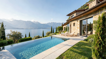 Lago di Como: Villa con piscina privata per 7 giorni e vista sul lago: Un'analisi di mercato sulle locazioni turistiche d'alta fascia