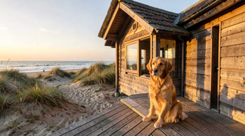 Vakantiehuisje aan de kust: ontspanning voor mens en huisdier - Een gids voor de kustzoeker met viervoeter