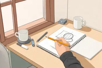 Step-by-Step Guide to Sketching at Home: An Evidence-Informed Practice Framework