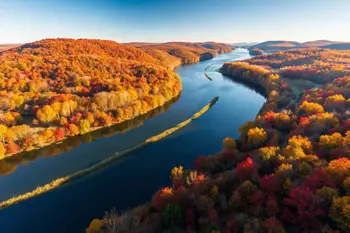 Delaware River fall color cruises through the Pocono Mountains region: A Seasonal Overview of Regional Navigation and Tourism Trends