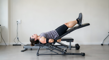 How inversion tables support back relief and core strength