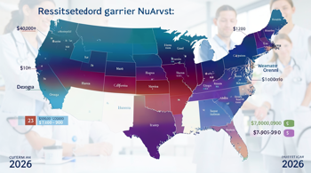 State-by-state breakdown of registered nurse salaries in America