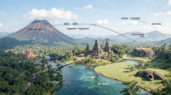 11-day Indonesia tour with flight included: An objective guide to routes, airfare, and package terms