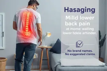 Ways to manage lower back pain at home: Evidence-based guidance and safety limits