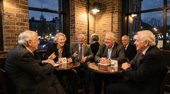 Speed dating events for over-60s in London 2026