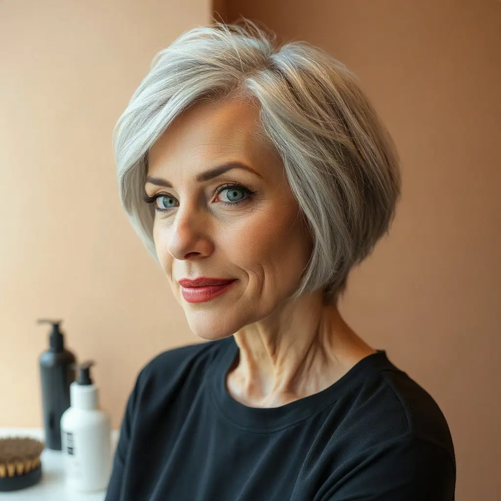 Capelli corti e sfilati dopo i 60: idee di taglio e consigli di styling, analisi delle tendenze 2026
