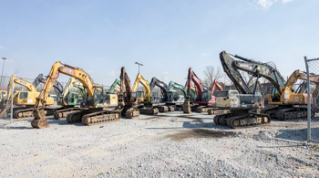Impounded heavy-duty excavators for sale in the United States