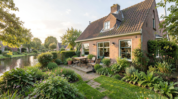 7-day private vakantiehuis in Zuid-Holland met een private tuin: Analyse van het verblijfsaanbod