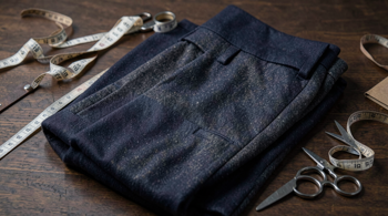 Market Report: Discounted French wool trousers from an overstock sale and the Evolution of Off-Price Luxury Retail