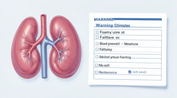 Identifying potential warning signs of kidney disease: A clinical guide to symptoms and testing