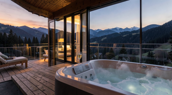 Villa in der Schwarzwaldregion mit privatem Whirlpool für einen romantischen Aufenthalt: Eine Analyse der Wellness-Unterkünfte