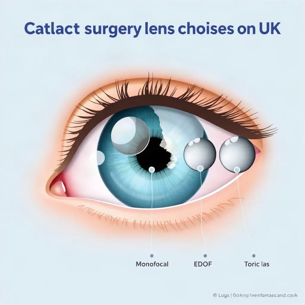 Cataract surgery lens choices in the UK: monofocal and multifocal options explained for 2026