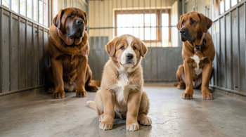 Cachorros de raza grande listos para adopción en tu área: análisis de fichas, requisitos y riesgos