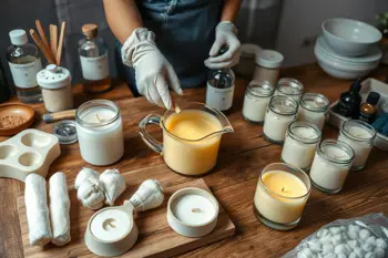 Laboratorio pratico di creazione di candele artigianali: tecniche, materiali e sicurezza