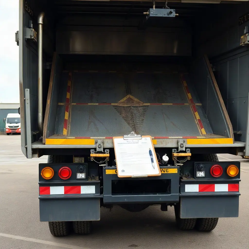 Inspecting used tipper bodies from government fleet auctions: a UK buyer's inspection report