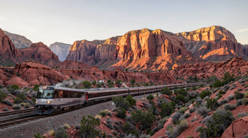 Train journeys across the American Southwest: An analysis of regional rail corridors and scenic connectivity