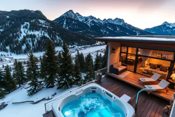 7-day private Banff villa rental with mountain views