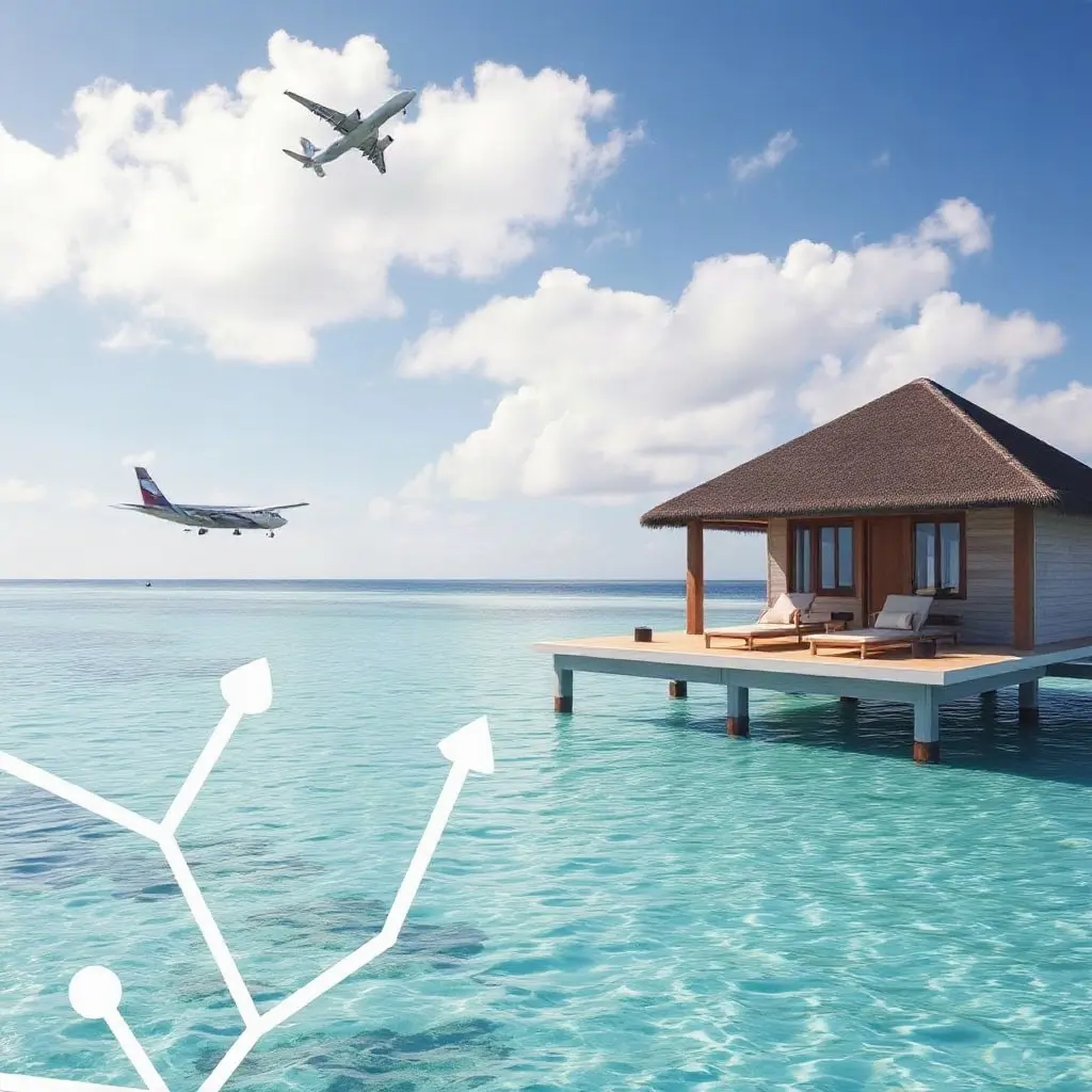 Market analysis of 7-night luxury island packages with flights and meals included: Australian routes, costs and conditions
