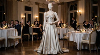 La robe de soirée parfaite pour une réception : analyse des coupes, matières et critères de choix