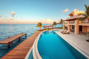 Villa frente al mar en Cancún con muelle privado y piscina privada: panorama informativo sobre escasez regulatoria, diseños y criterios técnicos en el Caribe Mexicano