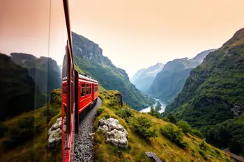 8-daagse rondreis door Noorwegen per trein inclusief hotel 2026: Analyse van reisroutes en logistieke planning