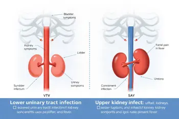 Early signs of kidney infection vs UTI: A Clinical Symptom Comparison