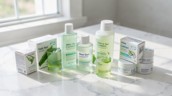 Best cooling gel for minor sunburn: A clinical overview of current formulations and skin care standards