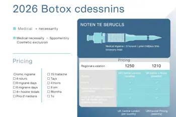 Botox injection: eligibility criteria and private costs 2026: reporting on coverage rules, unit requirements, and 2026 out-of-pocket pricing patterns