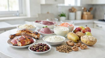 Alimentos proteicos para desenvolvimento muscular: análise nutricional e orientações práticas