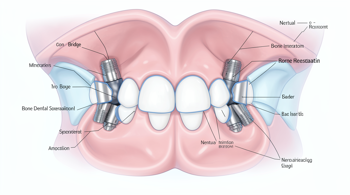 Implantes dentários de titânio padrão para 3 dentes: análise clínica e orientações de planejamento
