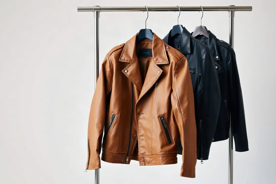 Vestes en cuir en soldes de fin de saison : modèles et prix observés sur le marché actuel