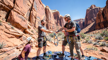 Safety Protocols and Training Standards for Moab rock climbing with professional instruction and safety briefing overview 2026