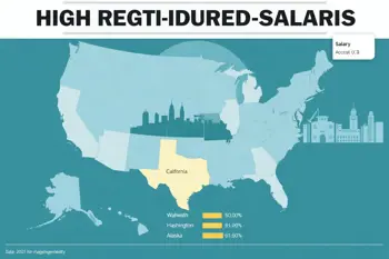 Which states offer the highest nursing salaries? A data-based analysis