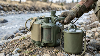 Military-surplus portable water purifiers