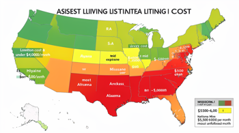 2026 update: Average assisted living expenses by state